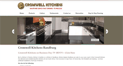 Desktop Screenshot of cromwellkitchens.co.za